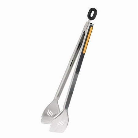 Blackstone Signature Stainless Steel Silver Grilling Tongs