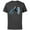 Charcoal, variant on Star Wars The Clone Wars Ahsoka Tano Dual Lightsabers - Short Sleeve Cotton T-Shirt for Adults - Customized-Black