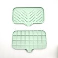 thumbnail image 1 of Alfombrilla de silicona para secar jabón, alfombrilla de silicona para encimera, caja de jabón para baño, soporte de silicona para jabón, 1 of 6