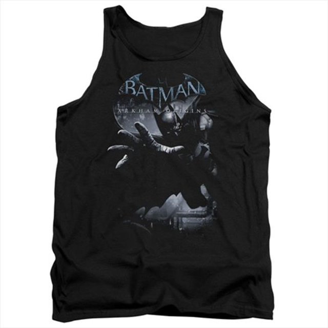 Batman Arkham Origins-Out Of The Shadows - Débardeur Adulte&44; Noir - Extra Large