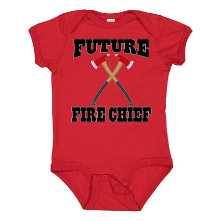 

Inktastic Future Fire Chief Firefighter Gift Baby Boy or Baby Girl Bodysuit