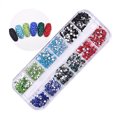 thumbnail image 1 of 1440PCS Nail Art Rhinestone Shiny DIY Nail Art Decoration Nail Art Jewelry, 1 of 6