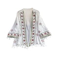 thumbnail image 3 of Mujeres Boho Cardigan Bohemian Femenino Kimono traje de baño para trajes de baño para trajes de baño, 3 of 10