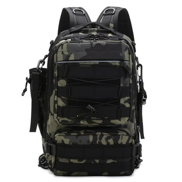 Sac de Rangement pour Matériel de Pêche, Extérieur, Bandoulière, Résistant à l'Eau, Sac pour Équipement de Pêche, Sac Bandoulière