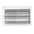 thumbnail image 3 of Sierra Grates 2 Way Sidewall & Ceiling Register - 6 inch X 14 inch Glacier White, 3 of 6