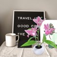 thumbnail image 1 of unbranded De Rosa Con Maceta De Flor Plástico Decorativa Para Uso En Hogar Y Oficina, 1 of 6