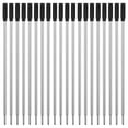 thumbnail image 3 of Pack of 40 Ballpoint Pen Refills,1 mm Retractable Pen Refills,Ballpoint Pen Refills,4.3 in Length,Compatible with Most Retractable Pens, 3 of 6