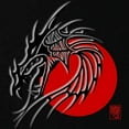thumbnail image 3 of CafePress - Dragon74light Sweatshirt (Dark) - Classic Crew Neck Sweatshirt, 3 of 4