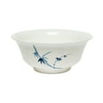 thumbnail image 1 of Excellante Blue bamboo melamine dinnerware collection 25 oz, 6 1/4" scalloped bow, comes in dozen, 1 of 2