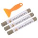 thumbnail image 1 of Madera Muebles Reparación Kit, 3uds Cera Madera Relleno Pegar con Espátula Crayón Marcadores Muebles Retoque Kit para Removedor Rayones Rozaduras en Muebles Piso, Nube Gris, 1 of 8