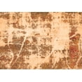 thumbnail image 1 of Ahgly Company Indoor Rectangle Abstract Orange Modern Area Rugs, 2' x 4', 1 of 4