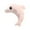 Pink, variant on Dolphin - Shaped Plush Pet Toy, Soft Fabric Design With Cute Ocean Style, For Indoor Interactive Play - Blue