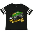 thumbnail image 3 of Inktastic Happy St. Patrick's Day Monster Truck with Leprechaun Boys or Girls Toddler T-Shirt, 3 of 5
