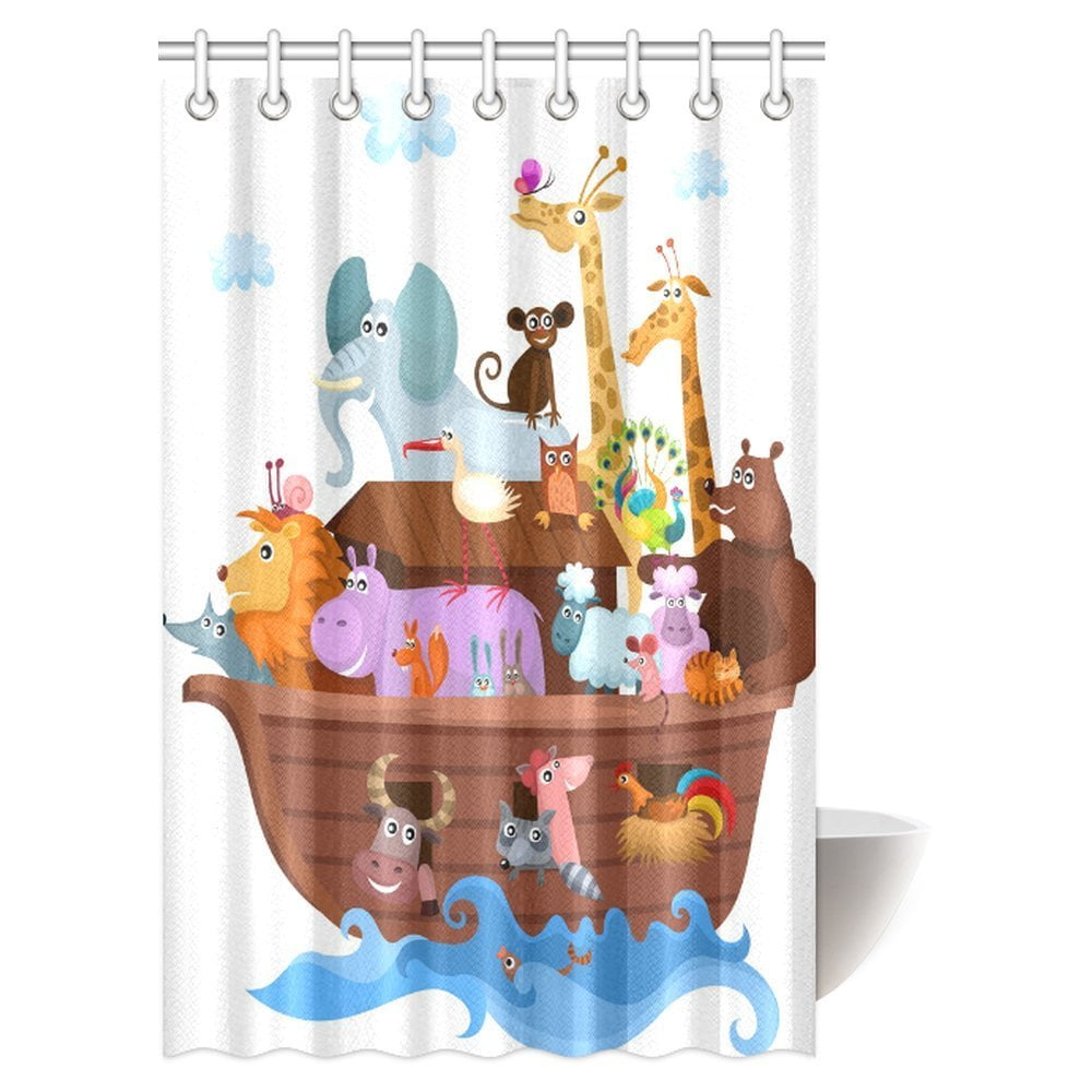 Noah's Ark Curtain Panel main image 1