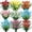 Multi Color, variant on 24 Bundles Artificial Peonies Flowers Wedding Faux Flowers Silk Peony Bouquet Bulk Bride Fake Florals Arrangements for Table Centerpieces Wedding ​Party Vase Decor (Light Pink)