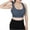 Navy, variant on Kaemgyyd Women's Sports Bra Breathable High Impact Large Bust Full Coverage Workout Bras Racerback Wirefree No Padded Bra