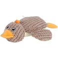thumbnail image 2 of Pet Chewing Toy Molars Training Squeaky Toy Grey Sea Cucumber Strip Duck Cotton Knot for Puppies and Medium DogsGrey Sea Cucumber Striped Duck Cotton Rope Knot, 2 of 9