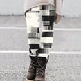 thumbnail image 2 of High Waisted Leggings For Women Spring And Autumn Casual Print Leggings Boot Pants, 2 of 5