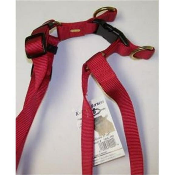 Omni Pet 445-19002 Omni Pet No.19XLRD Step in Harness Nylon Size 27-42in XLarge Color Red