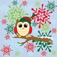 thumbnail image 2 of CafePress - Christmas Owl Long Sleeve Infant Bodysuit - Long Sleeve Cotton Baby Bodysuit, 2 of 4