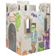 thumbnail image 5 of Easy Playhouse Haunted Castle - Kids Art & Craft for Indoor & Outdoor Fun, Color, Draw, Doodle on Halloween Friends– Decorate & Personalize a Cardboard Fort, 32" X 32" X 43. 5", Age 3+, 5 of 5