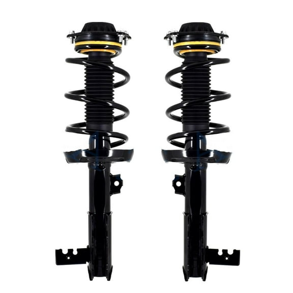 Pair 2 Front Left-Right Quick Complete Strut-Coil Spring For 2018-2021 GMC Terrain FWD