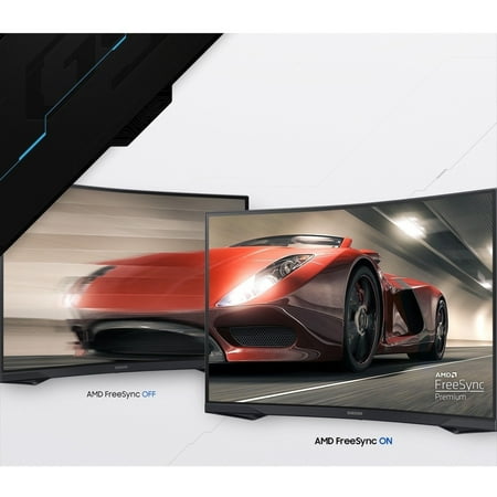 Samsung - Odyssey G5 32" LED Curved WQHD FreeSync Monitor with HDR (HDMI) - Black