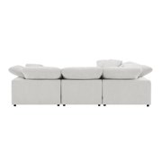 ACME Naveen Modular - Wedge w/Pillow in Ivory Linen