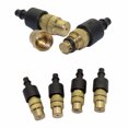 thumbnail image 4 of 24 Set New Copper Adjustable Spray Nozzle Spray Atomization Copper Capillary Effect Take 47 Factory Adjustable Irrigation Drippers Sprinklers Emitter Drip System on 4/7 Barb, 4 of 5