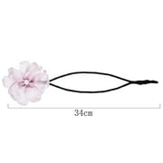 5-Piece Hair Bun Maker, Easy Fast Snap Roll Bun Tool, Original Bun Tool, Donut Hair, Perfect Bun Makers, Flowers Lace Pearl Hair Ornaments Girls Ladies