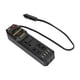 thumbnail image 2 of 12V to 220V Car Inverter 200W Power Converter Voltage Transformer with Battery Clip Adapter, 2 of 5
