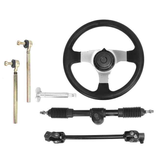 Steering Wheel, Steering Wheel Tie Rod End Professional Convinient Durable For Steering Wheel Supplies For 150cc - 250cc Engines Replacement