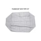 thumbnail image 3 of Cubierta impermeable Wosthever para barco a prueba de polvo plata 420*94*46cm, 3 of 6