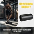 thumbnail image 7 of 12 inch Black Compact Foam Roller - High Density Muscle Massage Roller, Lightweight Deep Tissue Tool for Travel, Home Use, Trigger Point Relief, Yoga & Post-Workout Recovery, 7 of 7