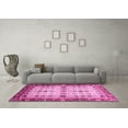 thumbnail image 3 of Ahgly Company Indoor Rectangle Abstract Pink Modern Area Rugs, 8' x 10', 3 of 4