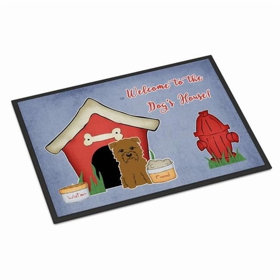 Carolines Treasures BB2814JMAT Dog House Collection Glen of Imal Tan Indoor or Outdoor Mat, 24 x 0.25 x 36 in.