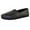 Black, variant on OwnShoe Slip-Resistant Work Shoes for Women Slip-on Casual Loafer Waterproof Leather Shoes Size 7.5