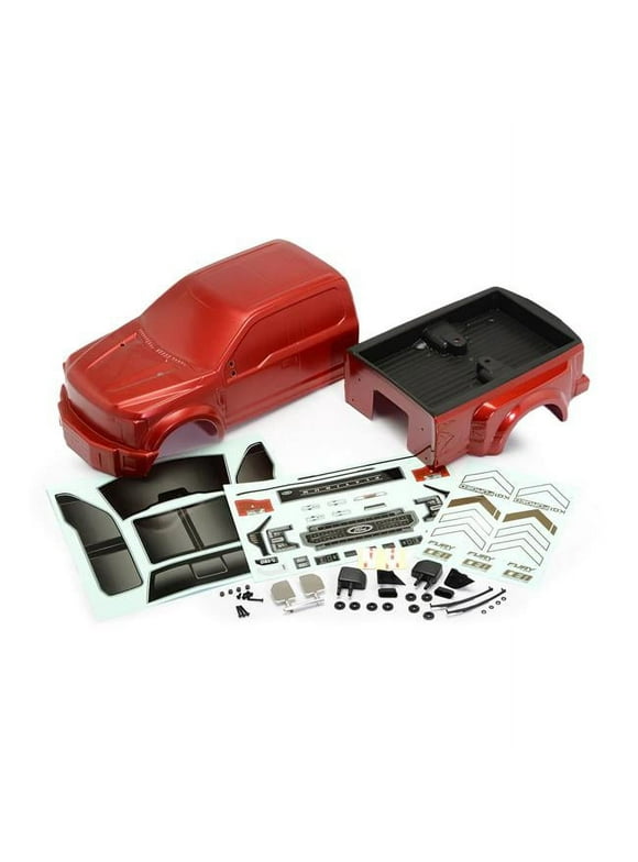 FORD F-450 SD Complete Model Car Body Set, Candy Apple Red
