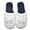 White Dachshund, variant on Millffy Women's Indoor Comfy Terry Dachshund House Slippers, Blue Dachshund, US 7-8