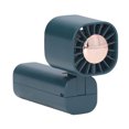 thumbnail image 5 of Ventilador de mano con diseño colgante tipo C, ventilador USB de refrigeración portátil recargable para interiores y exteriores, 5V, 1A, verde, 5 of 5
