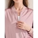 thumbnail image 5 of CHAQUETA CASUAL REFINADA para Mujeres, Abrigo con Cierre, Manga Larga, Prenda Exterior Ligera, Talla XS, Rosa Polvoriento, 5 of 6