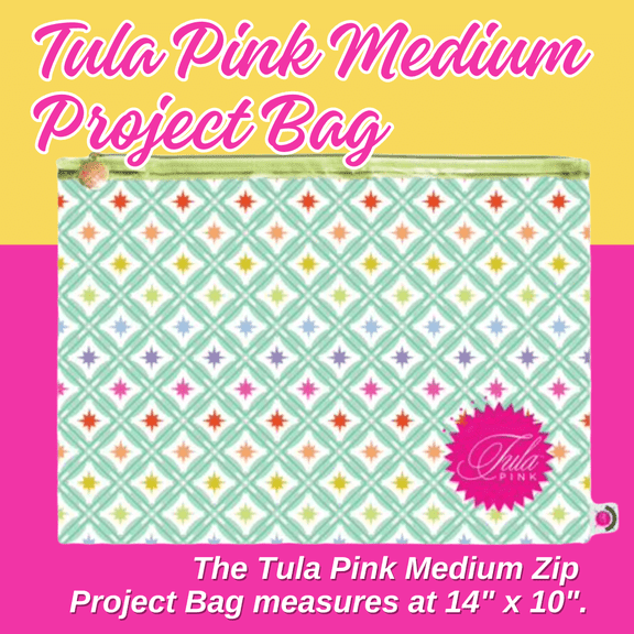Tula Pink Stargazer Medium Project Bag 14" X 20"