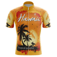 thumbnail image 1 of Hawaii Orange Maillot de Cyclisme pour Hommes - TP, 1 of 3