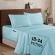 thumbnail image 1 of Elegant Comfort Luxury 1500 Juego De Sábanas De Microfibra De Calidad Hotelera De 4 Piezas – Sábana Bajera Ajustable Suave Y Elástica De 45,7 A 24.0 In De Profundidad – Sábanas De Bolsillo Extra Profu, 1 of 1
