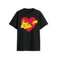 thumbnail image 4 of Pokemon, Men's & Big Men's Valentine's Day Graphic Tee, I Heartchu, Sizes S-3XL, 4 of 5