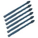 thumbnail image 4 of Cross Spearhead Drill, 10 Punte A Punta Di Punta A Croce In Metallo Duro Con Codolo Esagonale Da 1/4 Di Pollice Per Ceramica, Marmo, Vetro(8mm-azul marino), 4 of 8
