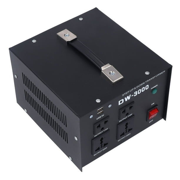 Transformador Del Convertidor De Voltaje De 3000W Pase Hacia Arriba / Transformador De Voltaje Hacia Abajo Con Múltiples Protecciones Para Secadores De