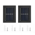 thumbnail image 6 of GRNSHTS Outdoor Solar 2 LED Deck Lights Path Garden Patio Pathway Stairs Step Fence Lamp (Warm Light ,4PCS), 6 of 10