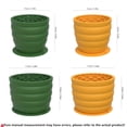 thumbnail image 2 of Slow Feeder Dog Bowl, Collapsible Silicone Dog Bowl with Honeycomb Design, Interactive Pet Food Bowl for Small Medium Large Dogs, 2 of 7
