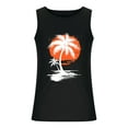thumbnail image 4 of WAENQINLA Men's Summer Tank Tops Tropical Palm Tree Printed Graphic Tee Beach Shirts Casual Sleeveless Fitted Muscle Tank Top, 4 of 5